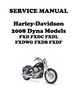 Thumbnail 2008 Harley Davidson Dyna Models Repair Service Manu 99481