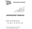 Thumbnail JCB 2D 2DS 3 3C 3CS 3D 700 Excavator Loader Service manual