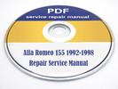 Thumbnail Alfa Romeo 155 1992-1998 Workshop Repair Service Manual PDF