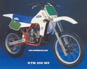 Thumbnail 250 MX MXC GS 1984 Repair Service Manual