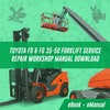 Thumbnail 7FD FG 35- 35-50 Forklift Service Repair Workshop Manual PDF