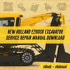 Thumbnail  E200SR Excavator Service Repair Manual Download