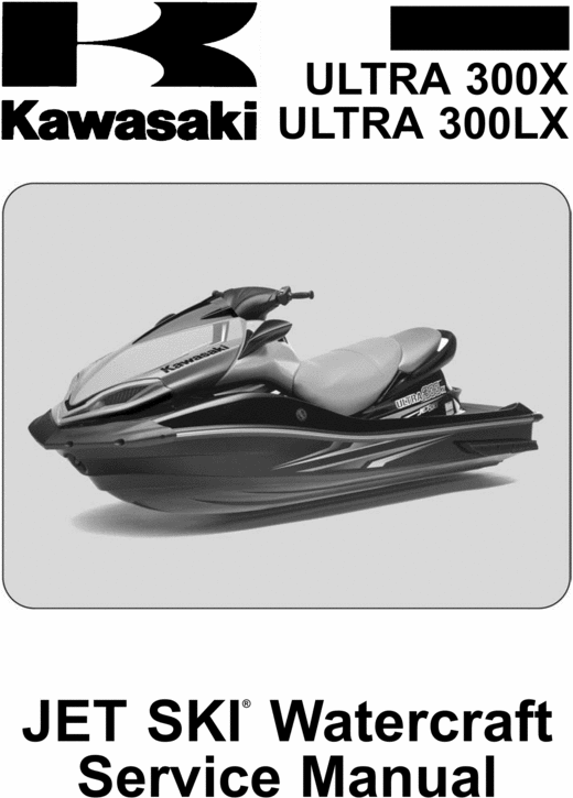 Product picture 2011 Kawasaki Jt1500 Jet Ski Ultra 300x 300lx  repair Manual