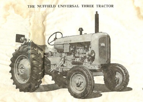 Product picture Nuffield 4M 4PM 4DM 3DL 342 460 workshop Service manual