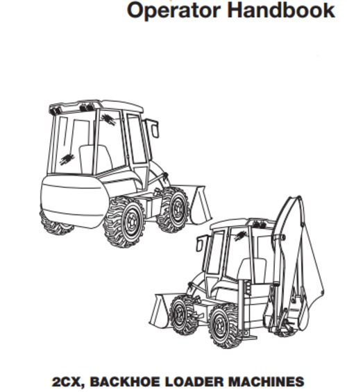 Product picture JCB 2CX Operator Handbook DOWNLOAD