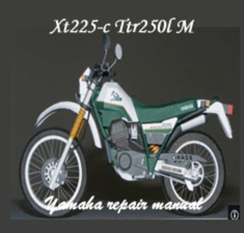 Product picture Yamaha Xt225-c Ttr250l M 1999 Service Repair  Manual 