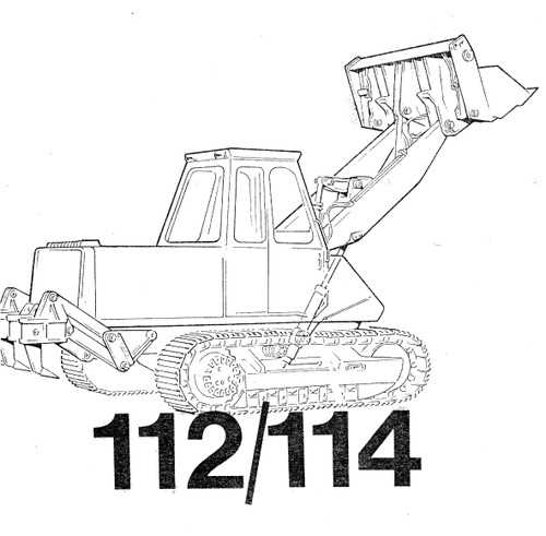 Product picture JCB 112/114 Parts Manual  9802-2700 