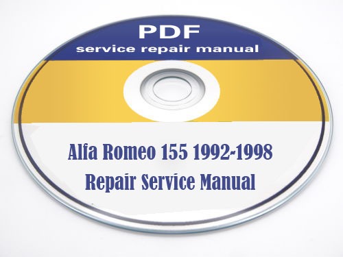 Product picture Alfa Romeo 155 1992-1998 Workshop Repair Service Manual PDF