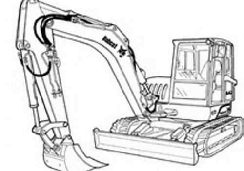 Product picture 325, 328 Mini Excavator Service Repair Manual G Series