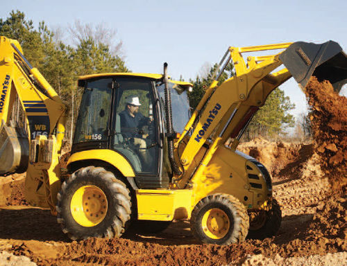Product picture WB156-5 BACKHOE LOADER SERVICE SHOP REPAIR MANUAL
