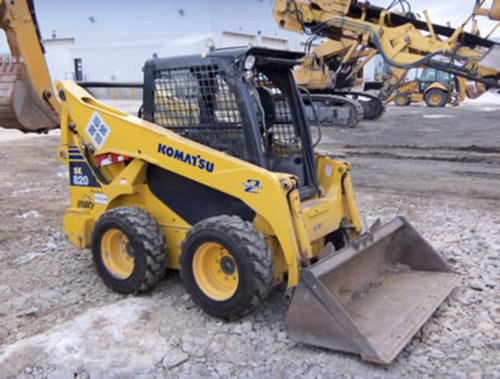 Product picture SK820-5N SKID STEER LOADER SERVICE SHOP MANUAL