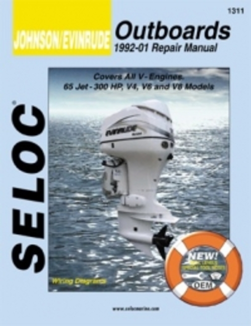 Product picture Johnson/ Evinrude 1992-2001 Service Manual 65hp - 300hp