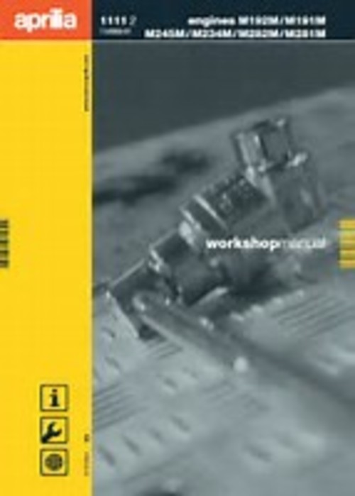 Product picture Aprilia Engines C361M and C364M and C216M Service Manual