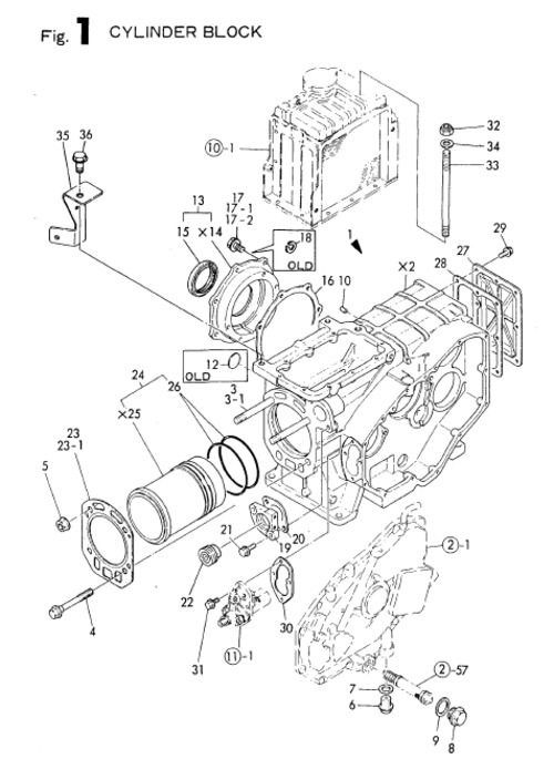 Product picture YM12 YM14 Tractor Illustrated Master Parts List Manual