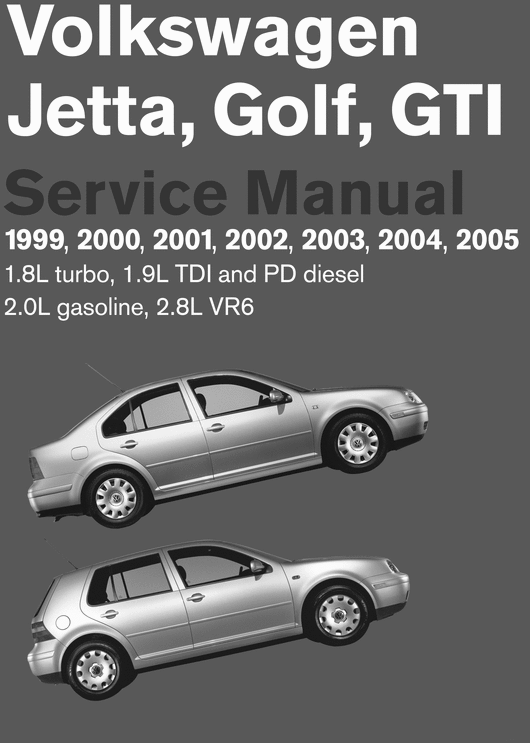 Product picture Volkswagen Golf Jetta GTI R32 1999-2005 service manual
